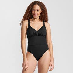 Women's D-Cup Sweetheart Wrap Midkini Top