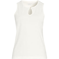 Women's Supima Keyhole Tank