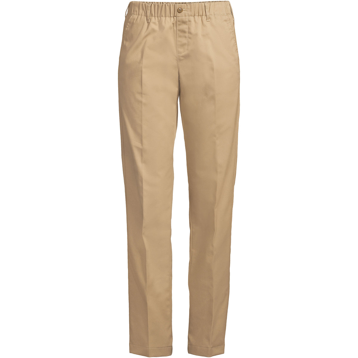 School Uniform Women's Elastic Waist Pull-On Chino Pants