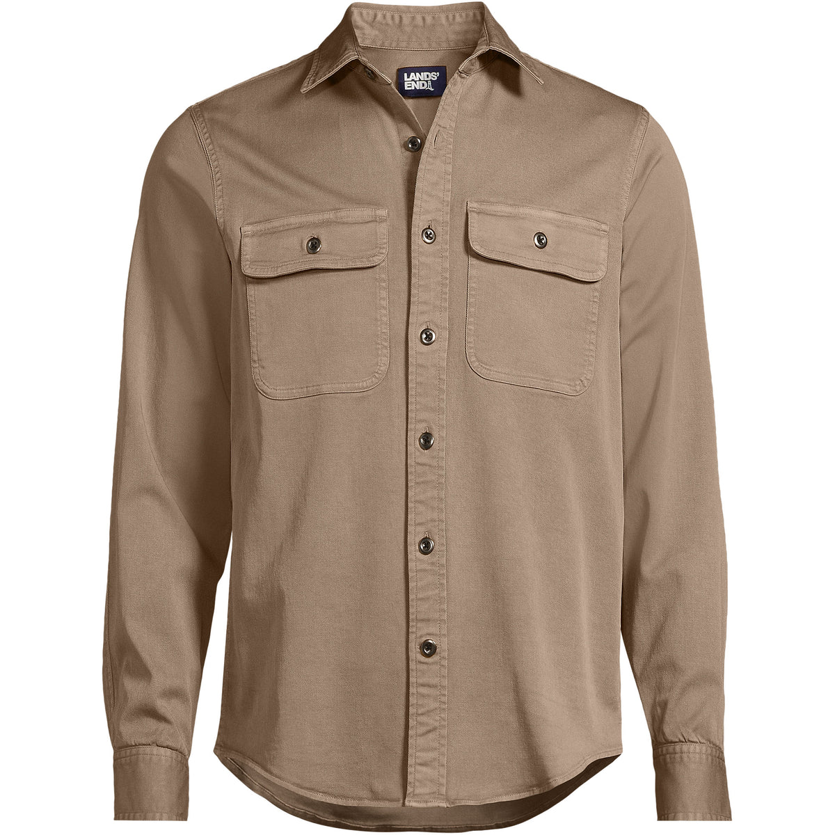 Men's Tall Sun Washed Overshirt