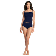 Women's Long Torso LE x T and T The Tiffany Square Neck Midkini Set