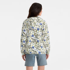 Women's Petite Print Anyweather RainDefense Fleece Full Zip Jacket