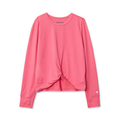 Girls Active Long Sleeve Twist Top