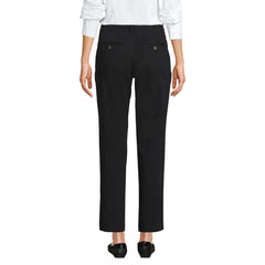 Women's Tall Mid Rise Classic Straight Leg Chino Ankle Pants
