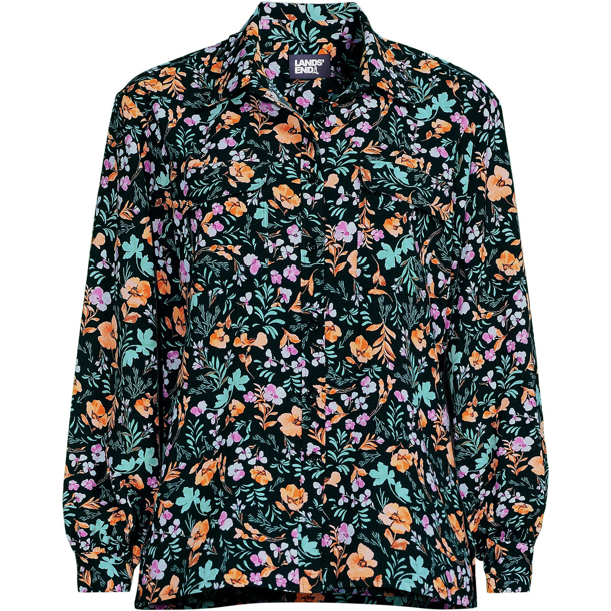 Women's Creaseless Long Sleeve Utility Top