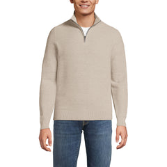 Men's Long Sleeve Summer Weight Quarter Zip
