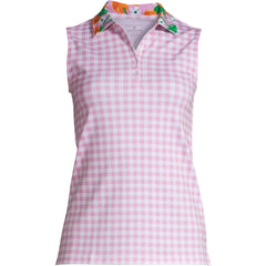 Draper James x Lands' End Women's Sleeveless Supima Polo Shirt
