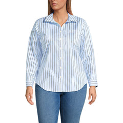 Women's Plus Size Cooling Button Front Shirt