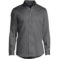 School Uniform Men's Long Sleeve Performance Twill Shirt