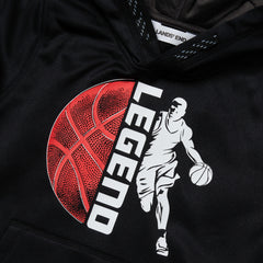 Kids Athletic Lightweight Hooded Sweatshirt