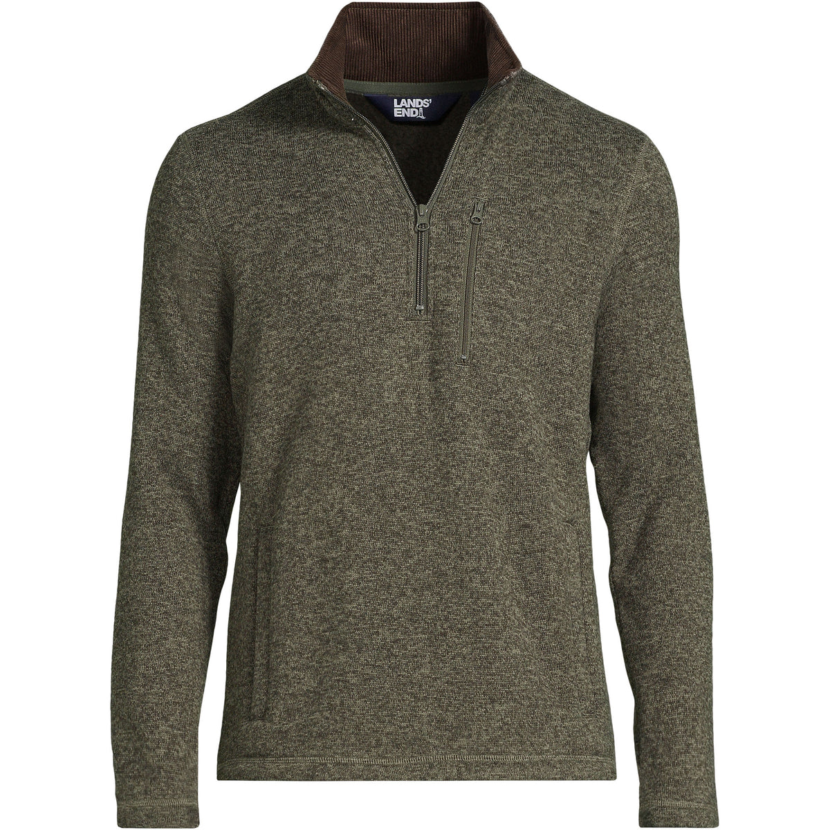Men's Sweater Fleece Quarter Zip Pullover