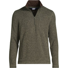 Men's Sweater Fleece Quarter Zip Pullover