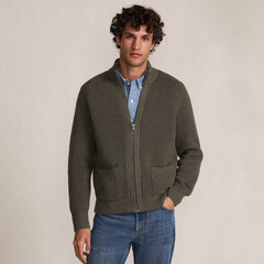 Men's Long Sleeve Drifter Full Zip Cardigan Sweater