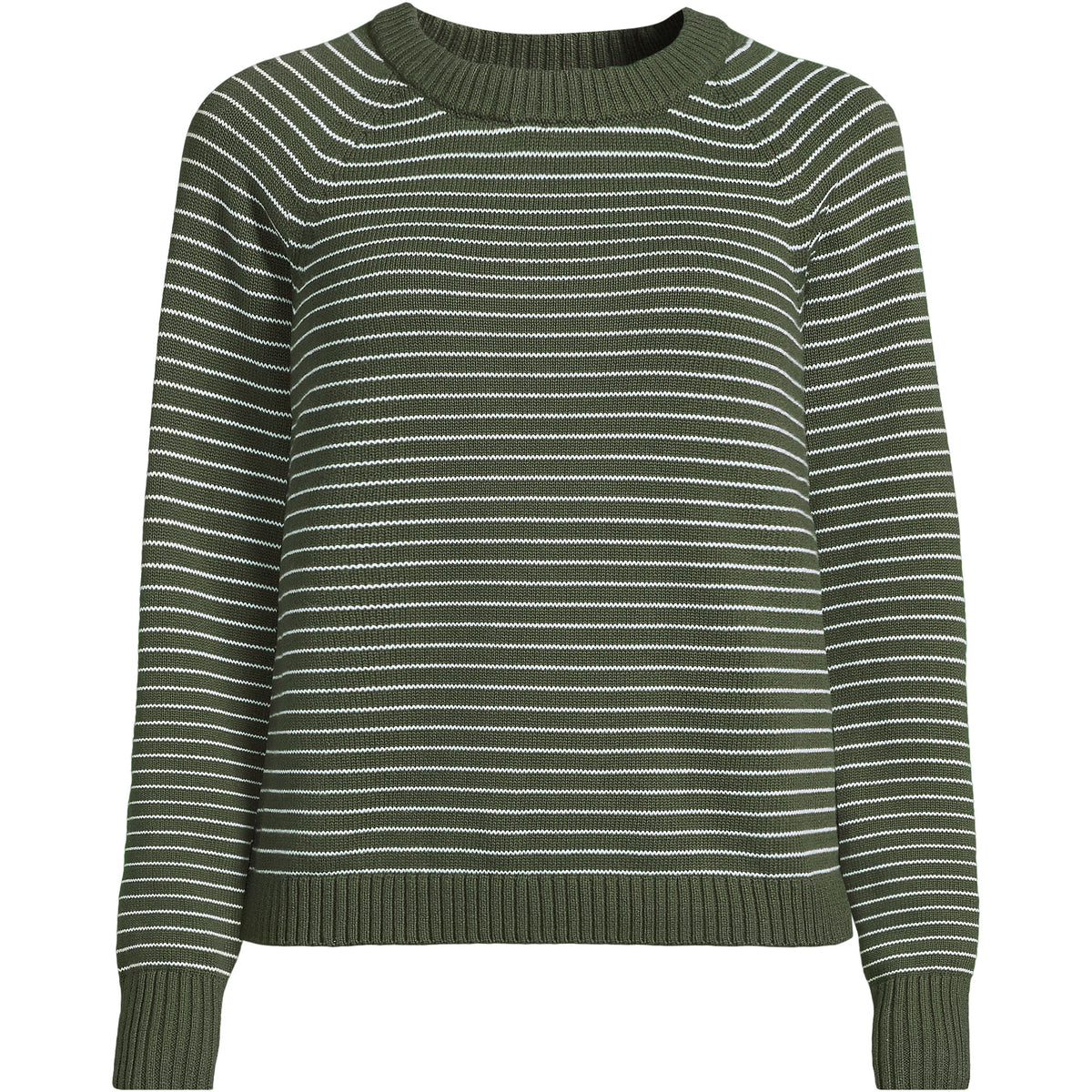 Women's Petite Drifter Raglan Crew Sweater
