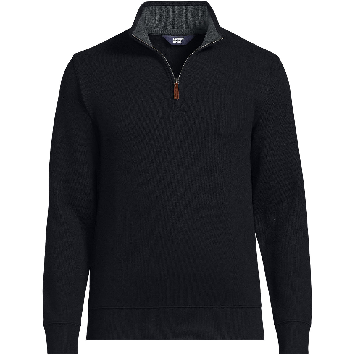 Tall Bedford Rib Quarter Zip Pullover Sweater