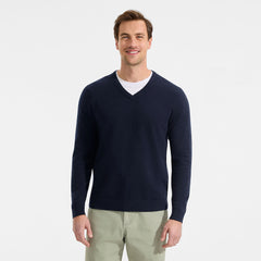 Men's CashTouch V Neck Sweater