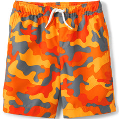 Boys Printed Volley Swim Trunks