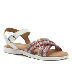 Girls Easy On Braided Sandals