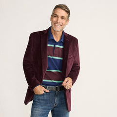 Men's Velvet Blazer
