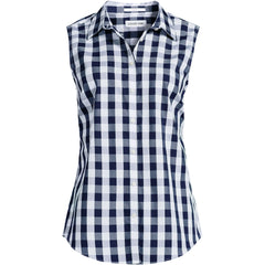 Women's Plus Size No Iron Sleeveless Shirt