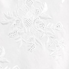 Women's Embroidered Poplin Long Sleeve Blouse