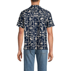 Men's Short Sleeve Hawaiian Camp Collar Shirt