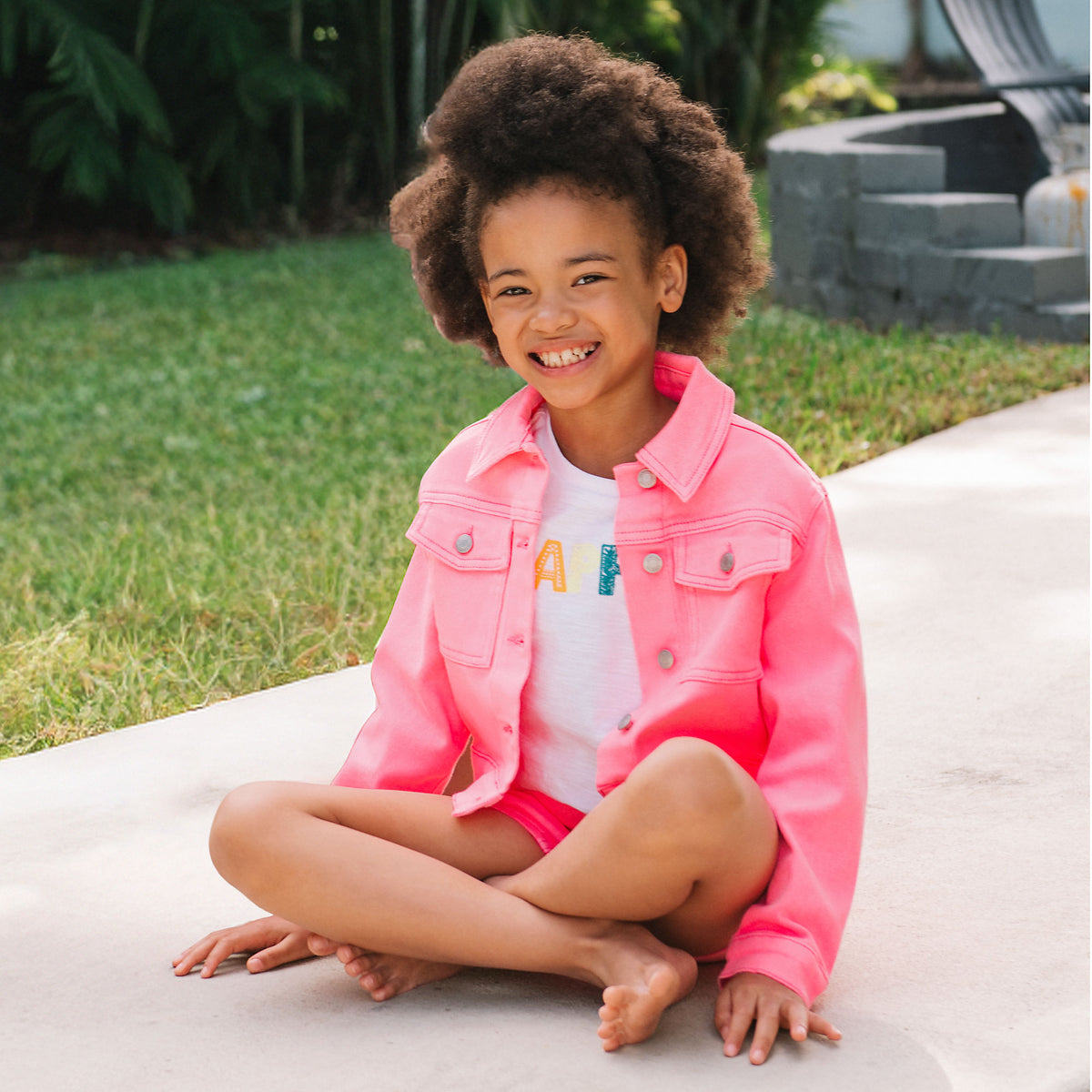 Girls Boxy Denim Jacket