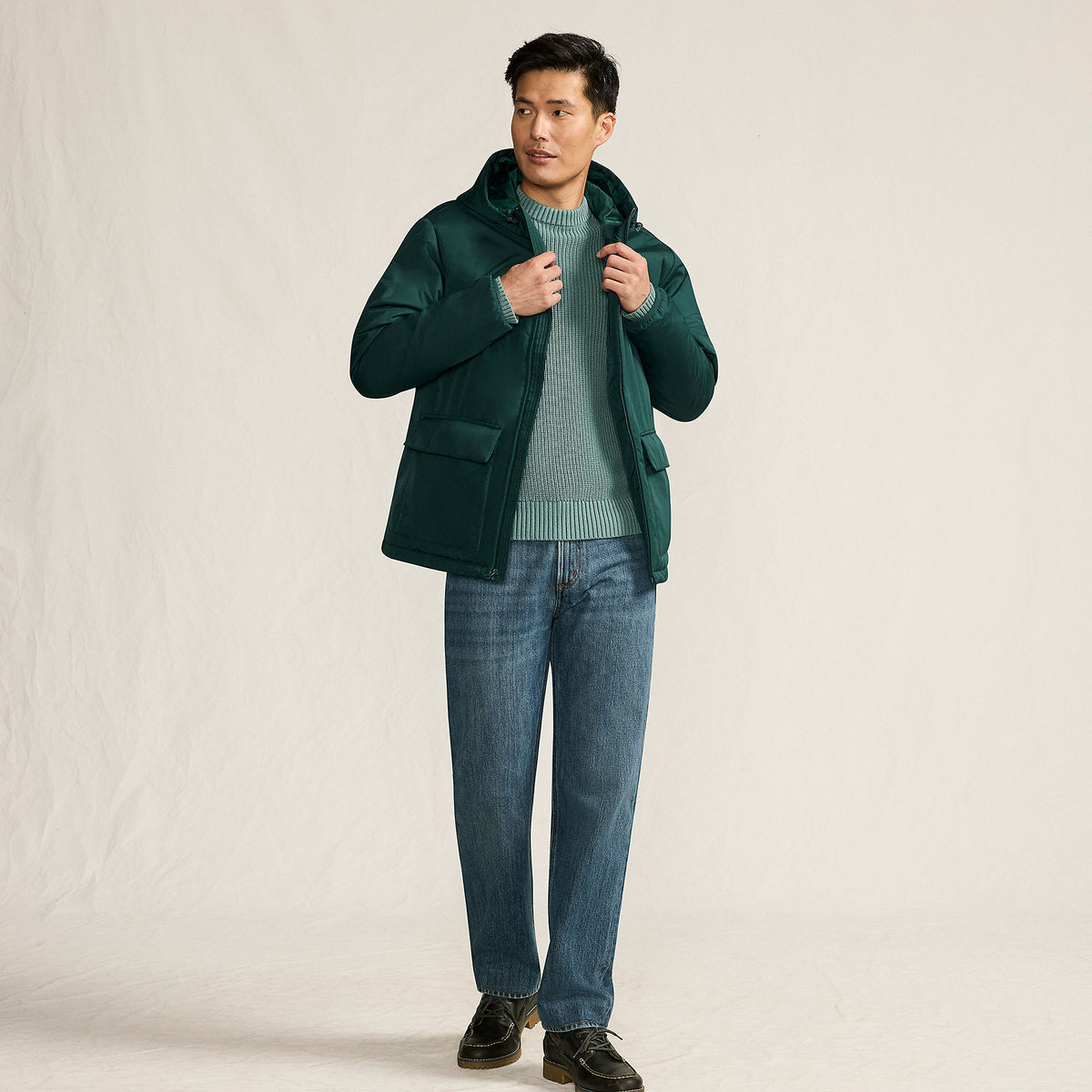 Men's FeatherFree Insulated Hooded Jacket
