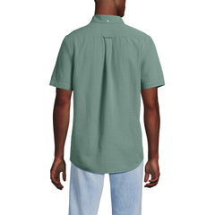 Men's Big Short Sleeve Seersucker Shirt
