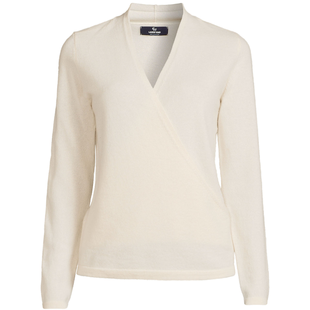 Women's Cashmere Long Sleeve Wrap Sweater