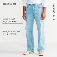 Men's Stretch Relaxed Fit Jean