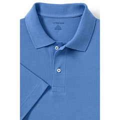 School Uniform Men's Big Short Sleeve Mesh Polo Shirt