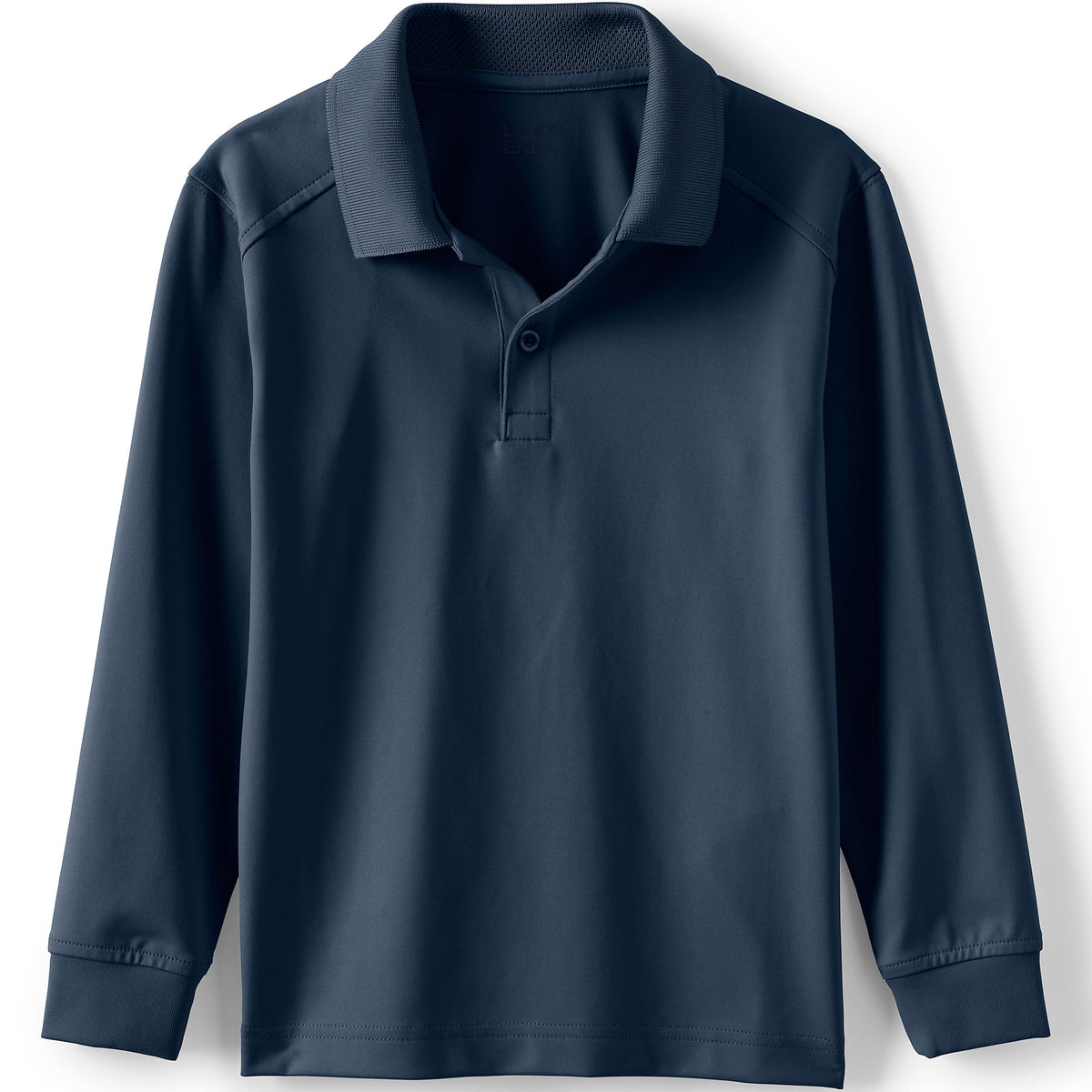 Kids Long Sleeve Rapid Dry Polo Shirt