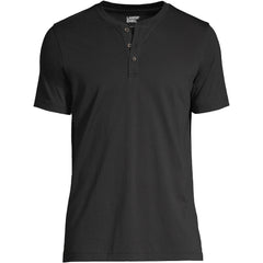 Men's Short Sleeve Cotton Supima Jersey Henley