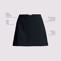 Women's Long Torso Swim Skirt Swim Bottoms