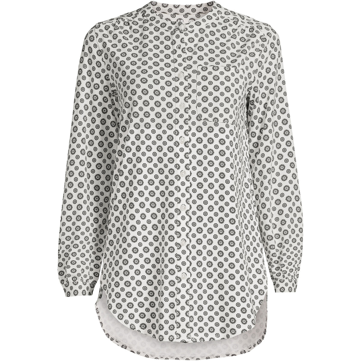 Women's Long Sleeve Jersey A-line Tunic