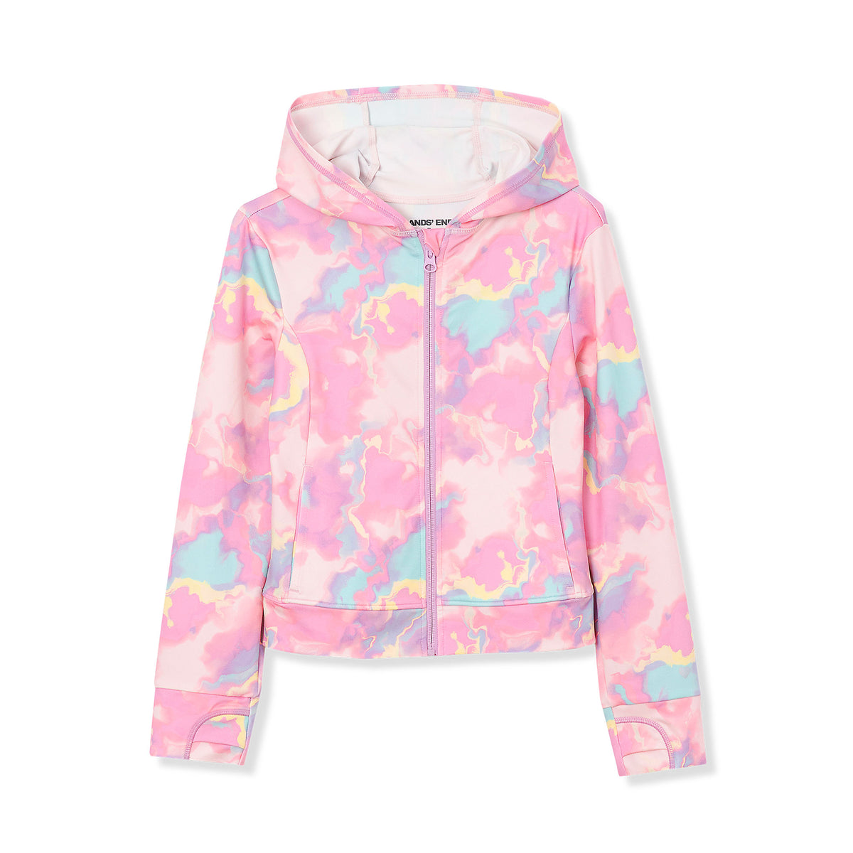 Girls Active Zip Up Track Jacket
