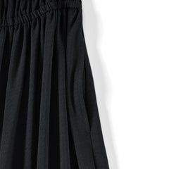 Women's Plus Size Creaseless Scoop Neck Smocked Midi Dress