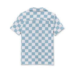 Boys Short Sleeve Slub Camp Shirt