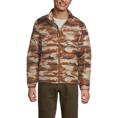 Men's Short Wanderweight Packable Print Down Jacket