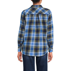 Flannel Boyfriend Long Sleeve Shirt