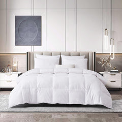 Beautyrest All Season Cotton Blend Feather and Down Fiber Comforter