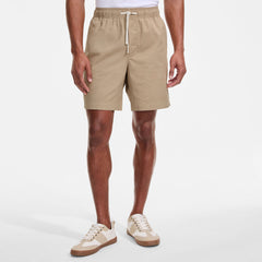 Men's 7" Lightweight Twill Pull On Deck Short