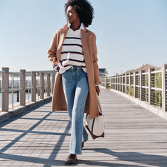 Women's Petite Recover Denim High Rise Flare Jeans