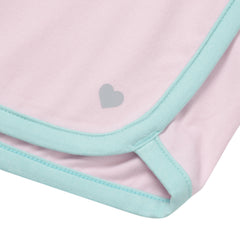 Girls Short Sleeve Active Curved Hem Tee