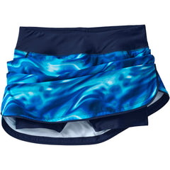 Women's Petite Quick Dry Board Skort Swim Skirt