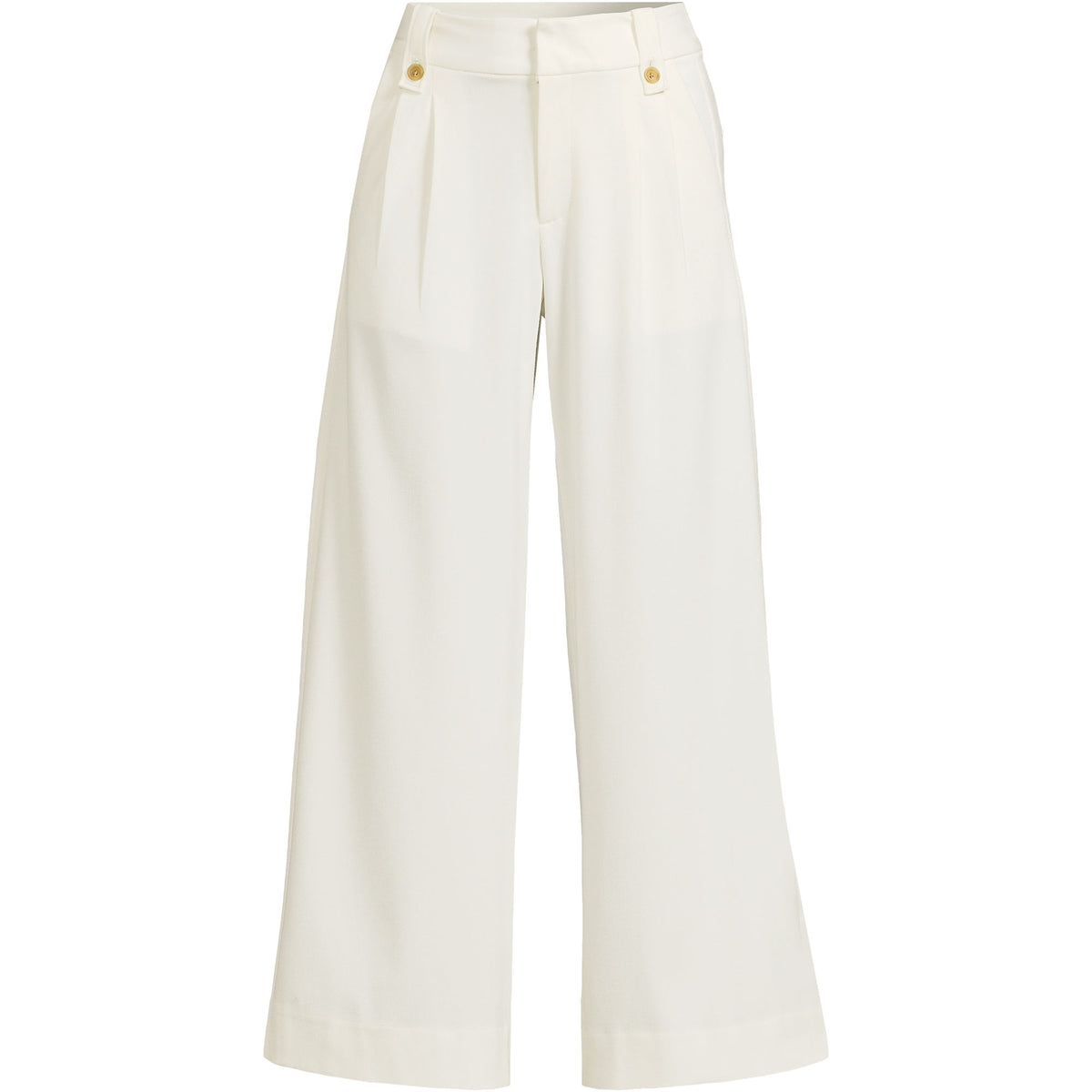 Women's Soft Polish High Rise Wide Leg Crop Pants