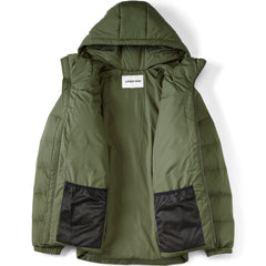 Men's Tall Corduroy Max 600 Down Puffer Hooded Jacket