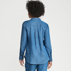 Women's Twill TENCEL TM Fiber Popover Shirt