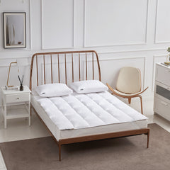 Beautyrest Cotton Blend Feather and Down Fiber Mattress Topper